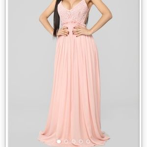 Elegant Mauve Maxi dress